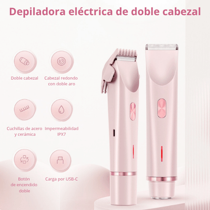 Maquinilla depilar 2 en 1