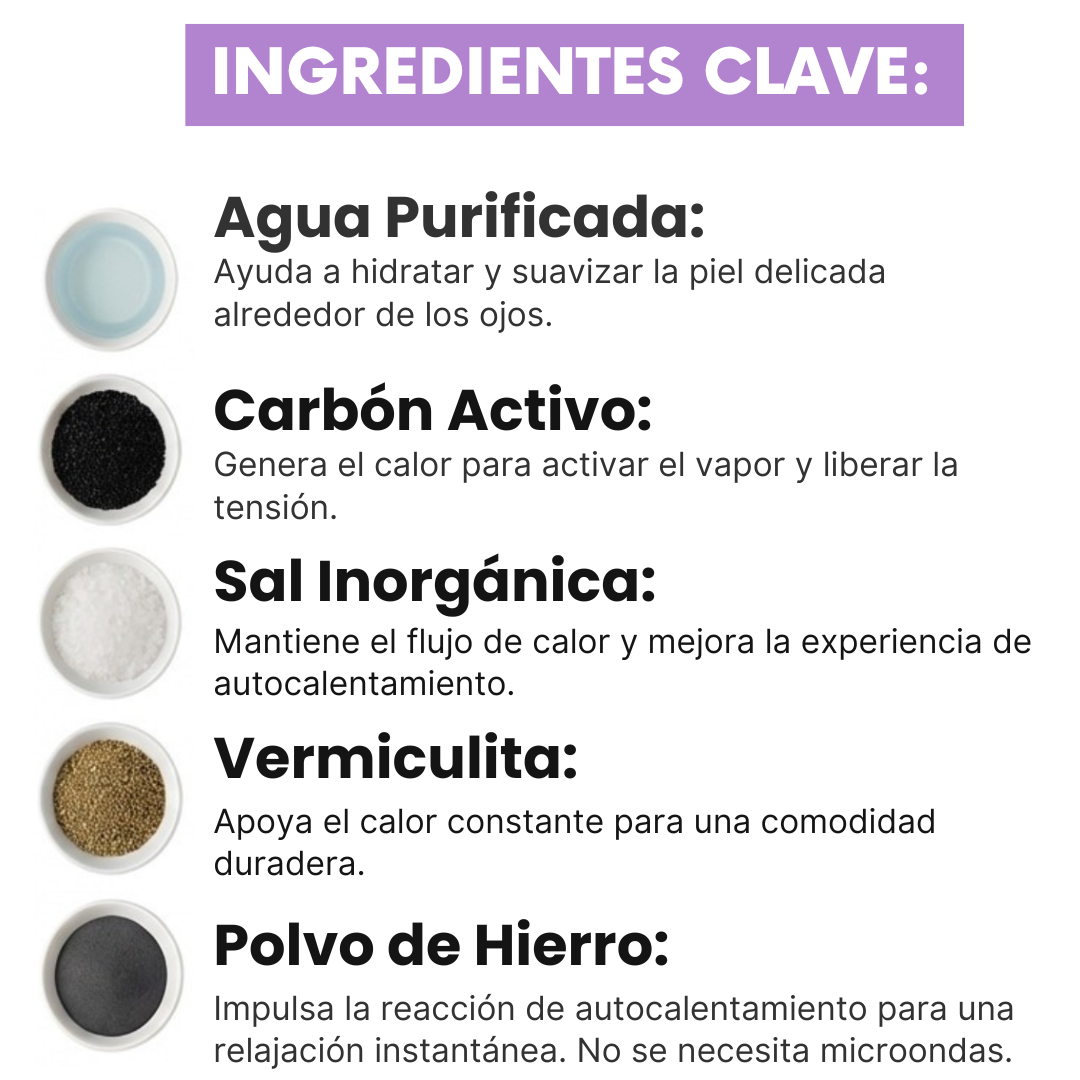 Mascarillas autocalentables