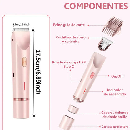 Maquinilla depilar 2 en 1