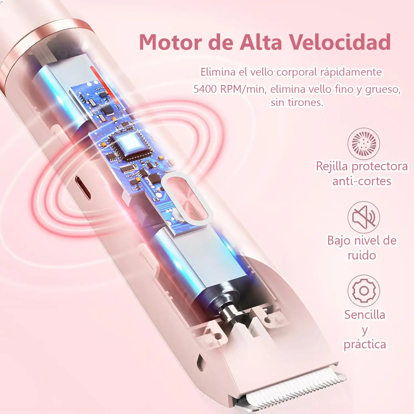 Maquinilla depilar 2 en 1